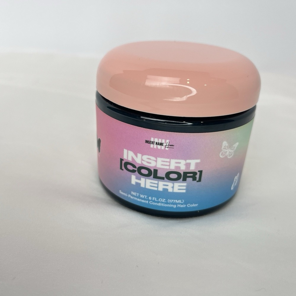 Insert Name Here Semi Permanent Conditioning Hair Color Emerald Green Teal‎ 6 Oz - Picture 2 of 8